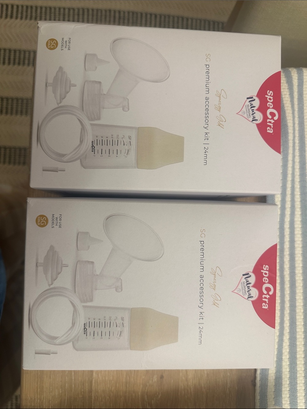 Spectra SG Premium Accessory Kit in White and Pink - 24mm
